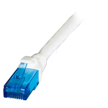 EFB Elektronik IPK-6A-U-HFR-WS-1000 Cat6a U/UTP patchkabel 10 m hvid