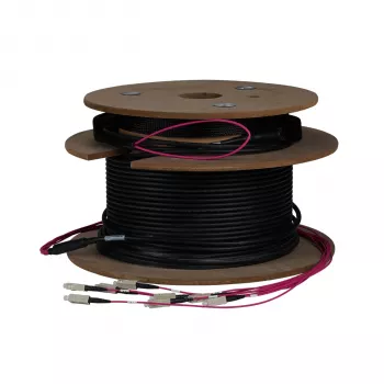 EFB Elektronik O8341L150OM4 fiberoptisk trunkkabel 150 m OM4 12x SC