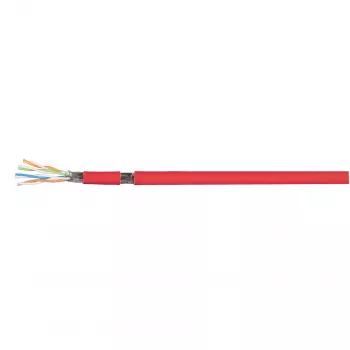 EFB Elektronik Cat.7 PiMF patchkabel UC900MHz SS26 4P FRNC-B rød 100 m - netværk - CAT 7 kabel/RJ45-stik