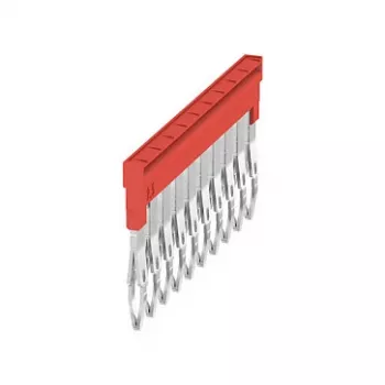 Weidmüller ZQV 1.5N/10 RD Cross-Connector, 10-Pole, 1.5 mm², Red, Wemid, 20 Pieces