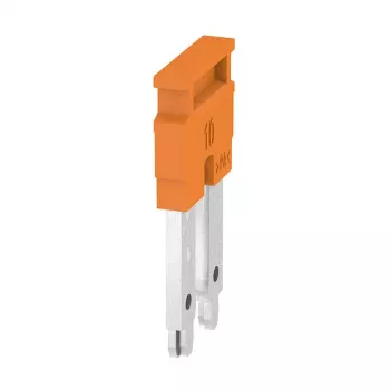 Weidmüller ZQV 10N/2 Tværbinder, 2-polet, orange, 1000V, 57A