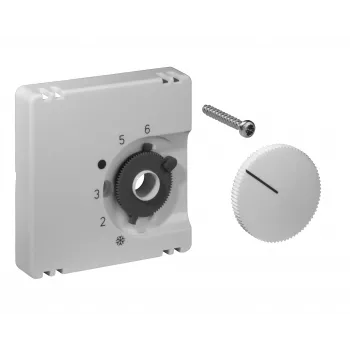 ALRE JZ-001.100 Dækplade 55 x 55 mm Ren hvid svarende til RAL 9010