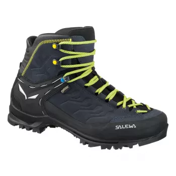 SALEWA Herre Rapace GTX vandrestøvler - Night Black/Kamille - UK 9.5 (EU 44)