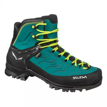 SALEWA Women's Rapace GTX alpine trekkingstøvler - Shaded Spruce/Sulphur Spring - UK 7.5 (EU 41)