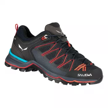 Salewa Mountain Trainer Lite dame approachesko - Premium Navy/Fluo Coral, størrelse 38