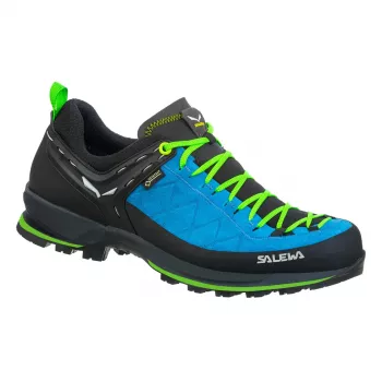 Salewa Mountain Trainer 2 GTX trekkingstøvler - Ombre Blue/Fluo Green - EU 42,5