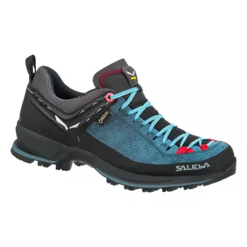 SALEWA sko Mtn Trainer 2 GTX dame - Dark Denim / Fluo Coral