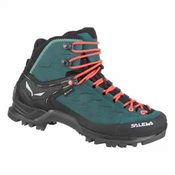 Salewa MTN Trainer Mid GTX vandrestøvler til kvinder - Atlantic Deep/Ombre Blue - UK 7 (EU 40,5)
