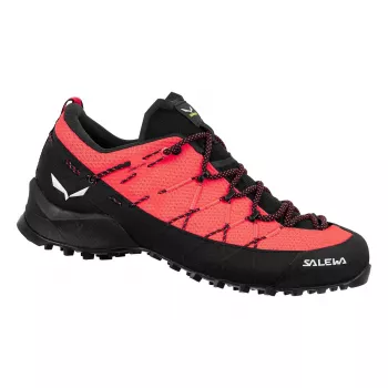 Salewa Wildfire 2 Dame Approach Sko - Fluo Coral/sort, EU 37