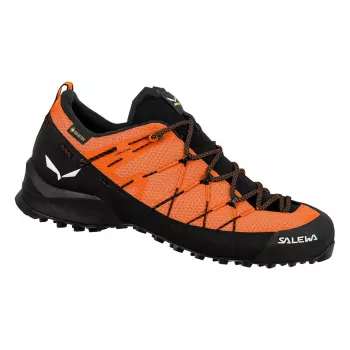 Salewa Wildfire 2 GTX Approach Sko - Fluo orange/sort, størrelse EU 46,5