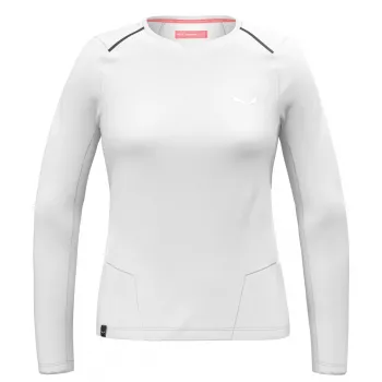 Salewa Pedroc Dry Tee damer teknisk T-shirt - hvid, størrelse M