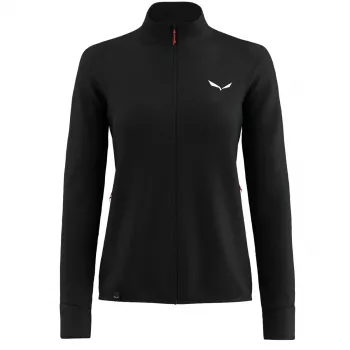 Salewa Puez Waffle Hybrid PL jakke dame - Black Out