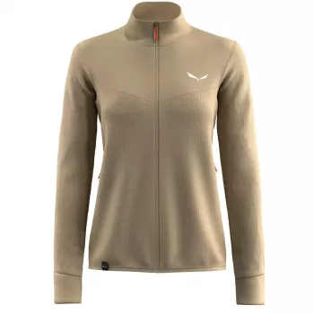 Salewa Puez Waffle Hybrid PL jakke - damer - Quicksand - størrelse S