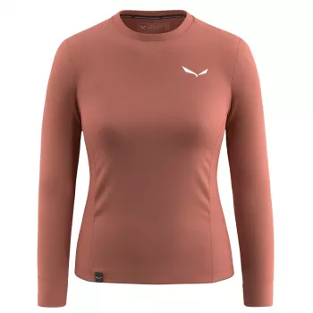 Sweatshirt til kvinder Salewa Puez Dry Tee - Etruscan Red