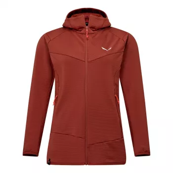 Salewa Puez Altavia PL HD-jakke - Etruscan Red - størrelse M