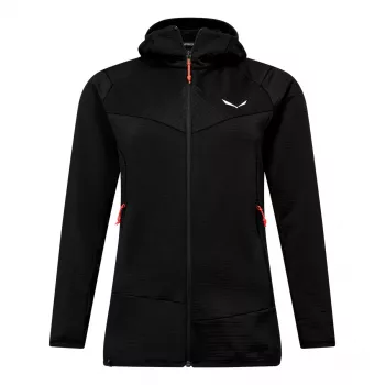 SALEWA Sweatshirt Puez Altavia HD dame sort 38 (M)