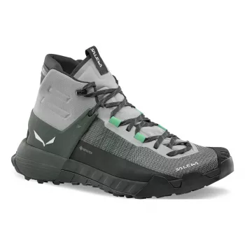 Salewa Wildfire NXT Mid GTX vandrestøvler - Alloy/Dark Olive - UK 11.5 (EU 46.5)