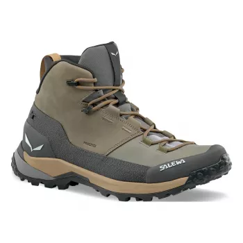 SALEWA Sko Puez Leather Mid PTX Bungee Cord Onyx UK 8,5