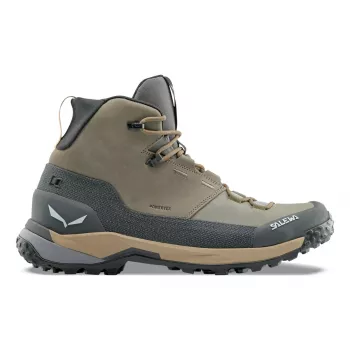 SALEWA Puez Leather Mid PTX Vandresko - Bungee Cord / Onyx - EU 44