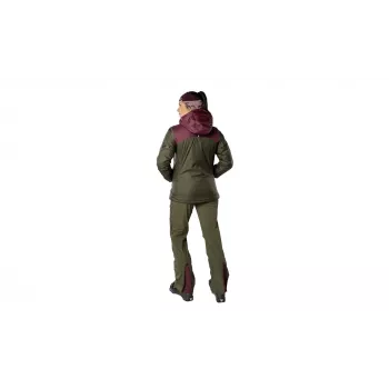 SALEWA Damer Dynafit Radical PRL Hood Jacket isoleret - Magenta, Størrelse S