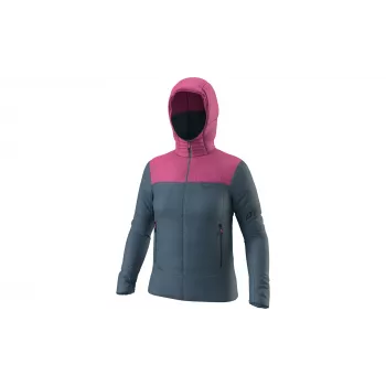SALEWA Damer Dynafit Radical PRL Hood Jacket isoleret hættejakke - Magenta, Størrelse M