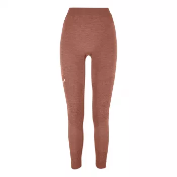 Salewa Zebru Responsive Tight baselayer-leggings til damer - etruskisk rød, størrelse S