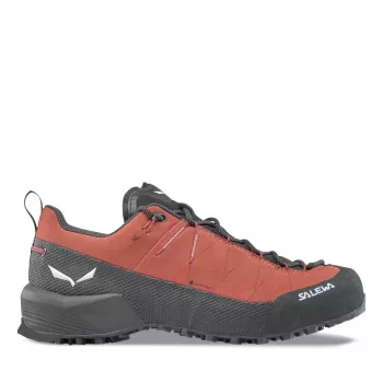 Salewa Wildfire Leather 2 GTX Dame Approach Sko - Etruscan Red/sort, Størrelse 37