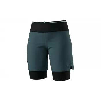 SALEWA Dame Dynafit Ultra 2/1 Shorts - Cinder/Cinder, XS