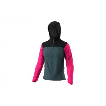 SALEWA Dame Dynafit Traverse 3L Jakke - Cinder/Cabana, Størrelse M