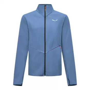 Salewa Pedroc Dst Light Jacket dame softshelljakke - Morning Blue, størrelse M