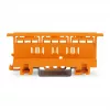 WAGO 221-500 monteringsholder til 221-serien forbindelsesklemmer, polyamid, orange, 17,5 mm x 25,5 mm x 77,6 mm