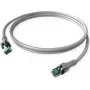 EasyLan DualBoot PushPull Cat.6a S/FTP patchkabel 10 m - grå