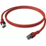 EASYLAN saCon DualBoot patchkabel S/FTP rød 10 m Cat.6A