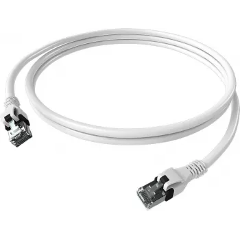 EasyLan saCon DualBoot patchkabel S/FTP hvid 3,00 m Cat.6A