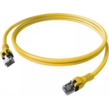 EasyLan saCon DualBoot patchkabel Cat.6A S/FTP gul 7,5 m
