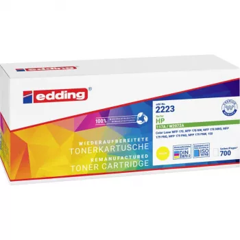 Edding EDD-2223 gul tonerkassette kompatibel med HP 117A (W2072A) – 700 sider