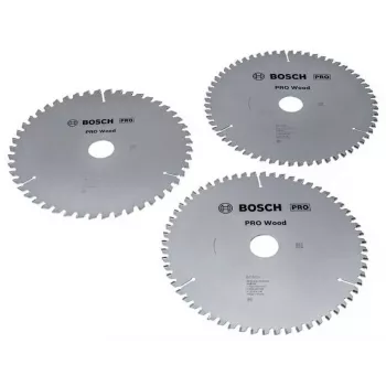 BOSCH POWERTOOLS PRO Wood rundsavklinge 216 mm (3-pak)