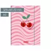 BRUNNEN Fruity Love Collection mappe DIN A3 pink/rød, 1 stk. (1047030522)