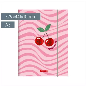 BRUNNEN Fruity Love Collection mappe DIN A3 pink/rød, 1 stk. (1047030522)