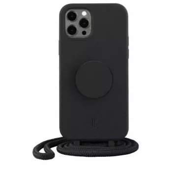 Just Elegance JE PopGrip cover til Apple iPhone 12 Pro Max 6,7 inch sort 30161 AW/SS23