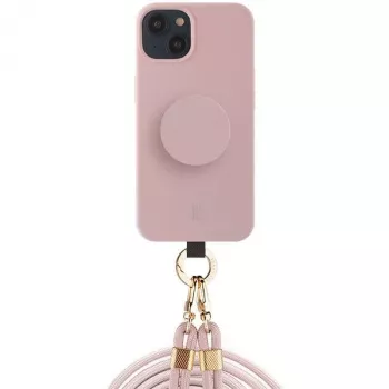 Just Elegance 3-i-1 PopGrip cover til Apple iPhone 15 6,1 inch - rosa (30494)