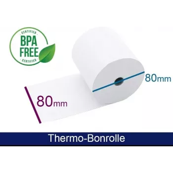 ARTDEV ADT80801240 Thermal Paper 80 mm x 80 m 1 Roll