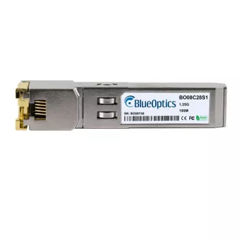 BlueOptics BO08C28S1-kompatibel SFP-transceiver, kobber RJ45, 1000BASE-T, 100 m