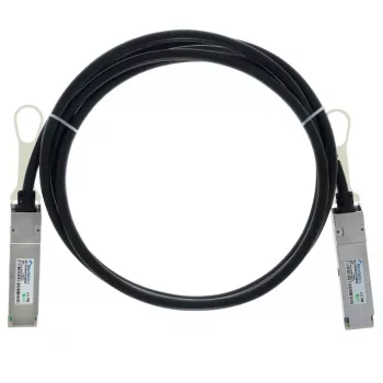 BlueOptics Ruckus Kompatibel 40G QSFP+ til QSFP+ passivt Direct Attach kobberkabel 5 m (SC252501K5M28)