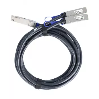 BlueOptics MCP7H50-H01AR30-kompatibel Breakout Direct Attach Cable (DAC) - passiv 200G til 2x100G twinaksial kobber, QSFP-DD til 2xQSFP28, 3 m