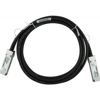 BlueLAN QSFP+ Direct Attach-kabel, 40GBASE-CR4, 30AWG, 0,5 m (50 cm) - Fortinet-kompatibelt