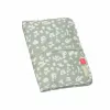 Lässig Green Label pusletaske, Leo, 18 x 2,5 x 25,5 cm, med vandafvisende pusleunderlag, genanvendt polyester, Light Khaki
