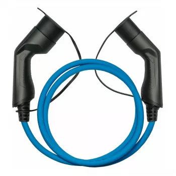 KABELMEISTER Mode 3 EV-ladekabel, Type 2 stik til stikdåse, 3-faset, 16A, 11kW, blå, 7,5m