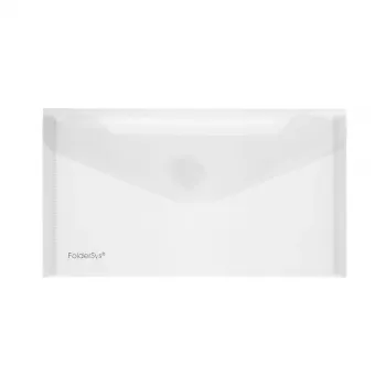 FolderSys dokumentlomme DIN lang transparent 10-pak