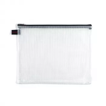 FolderSys B5 lynlåspose transparent